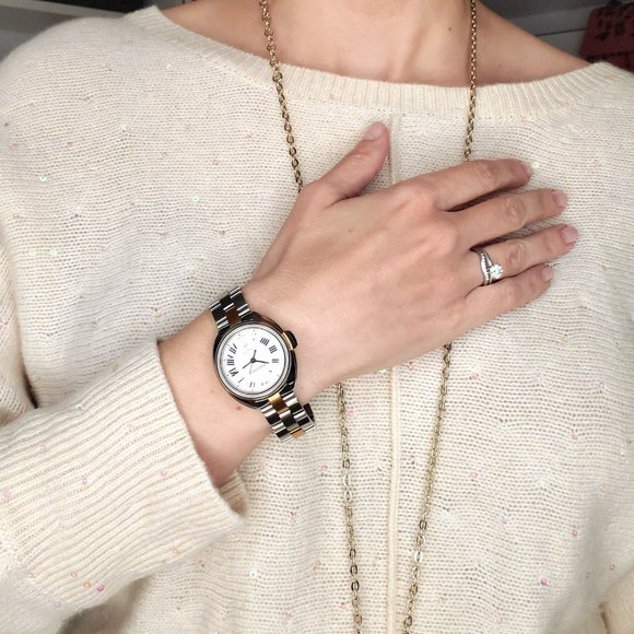 Sold on our website Cartier Clé De Stainless Steel Gold 31mm Automatic Watch - Picture 2 of 14